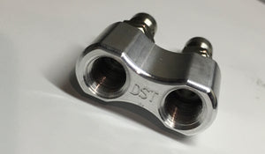 Aluminum Davis machined (2) tip holder